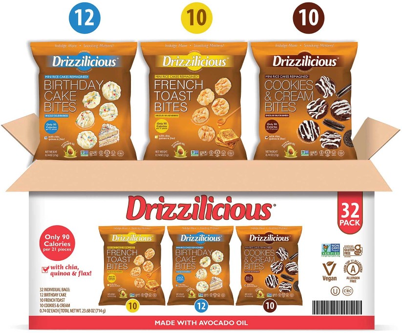 Variety Pack, 0.74 oz., 32 pk.